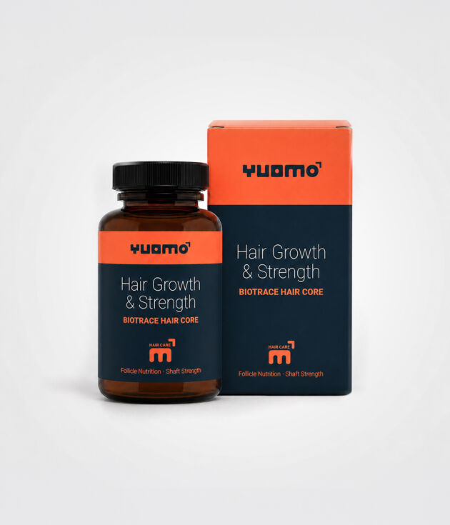 Hair Growth & Strength<br/><span class="bolder">Biotrace Hair Core</span>
